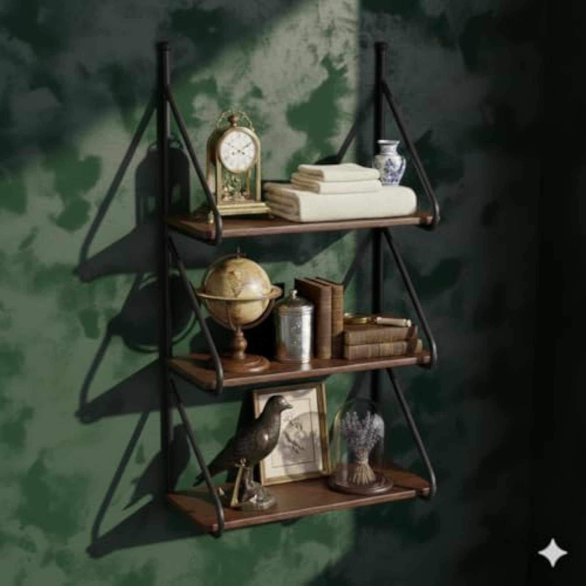 Multi-Functional Wall Shelf for Living Room Decor